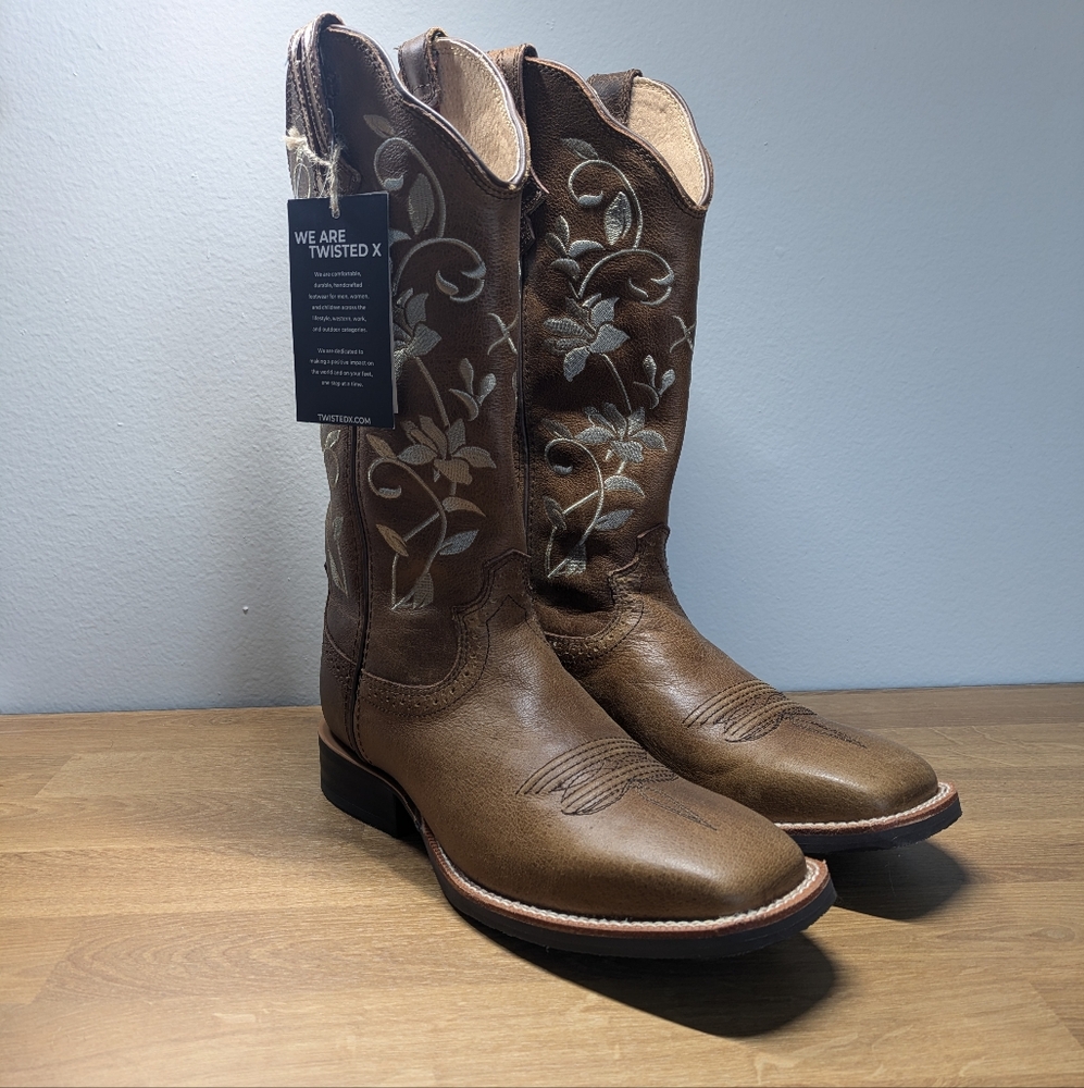 NWT Women's Twisted X 13" Ruff Stock Boots